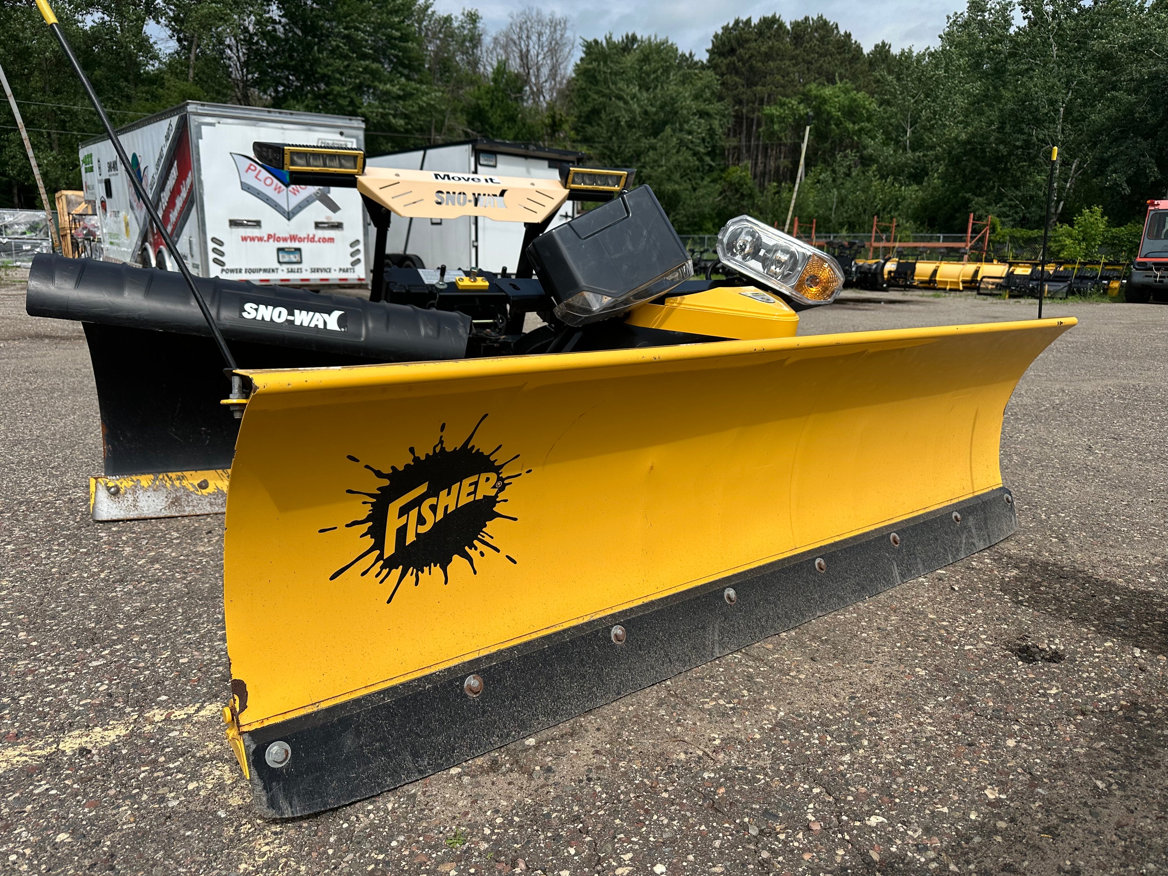 Fisher 7'6" Standard Duty Straight Blade