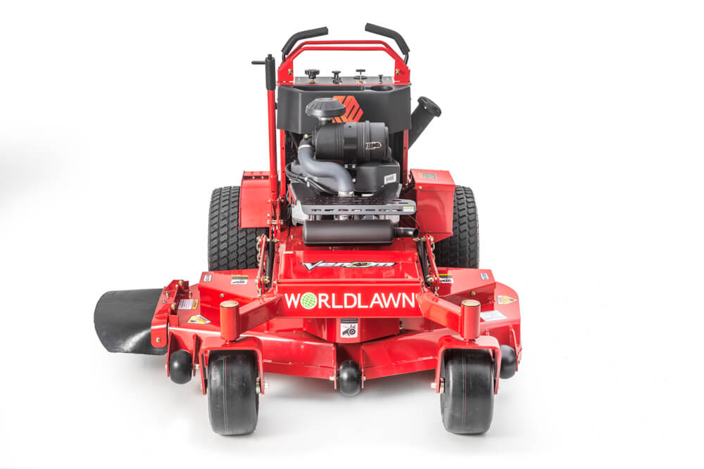 Worldlawn 36" Venom Stand-On Mower w/ Lift