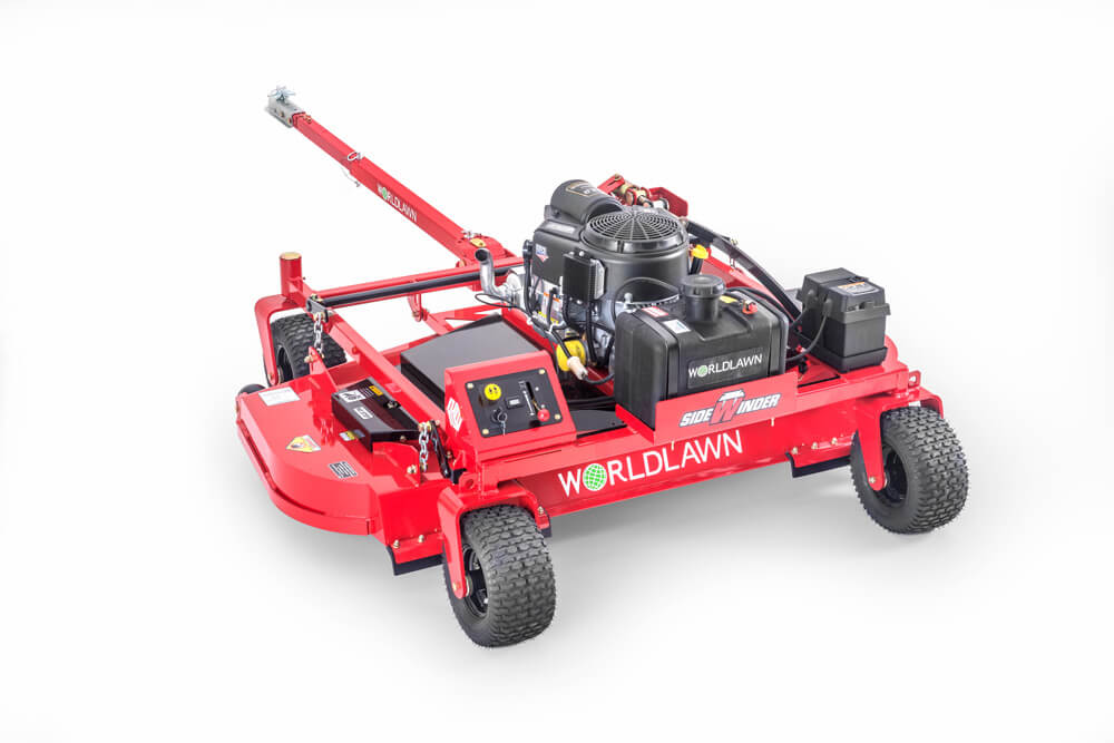 Worldlawn 72" Sidewinder Towable Mower (Rear Discharge)