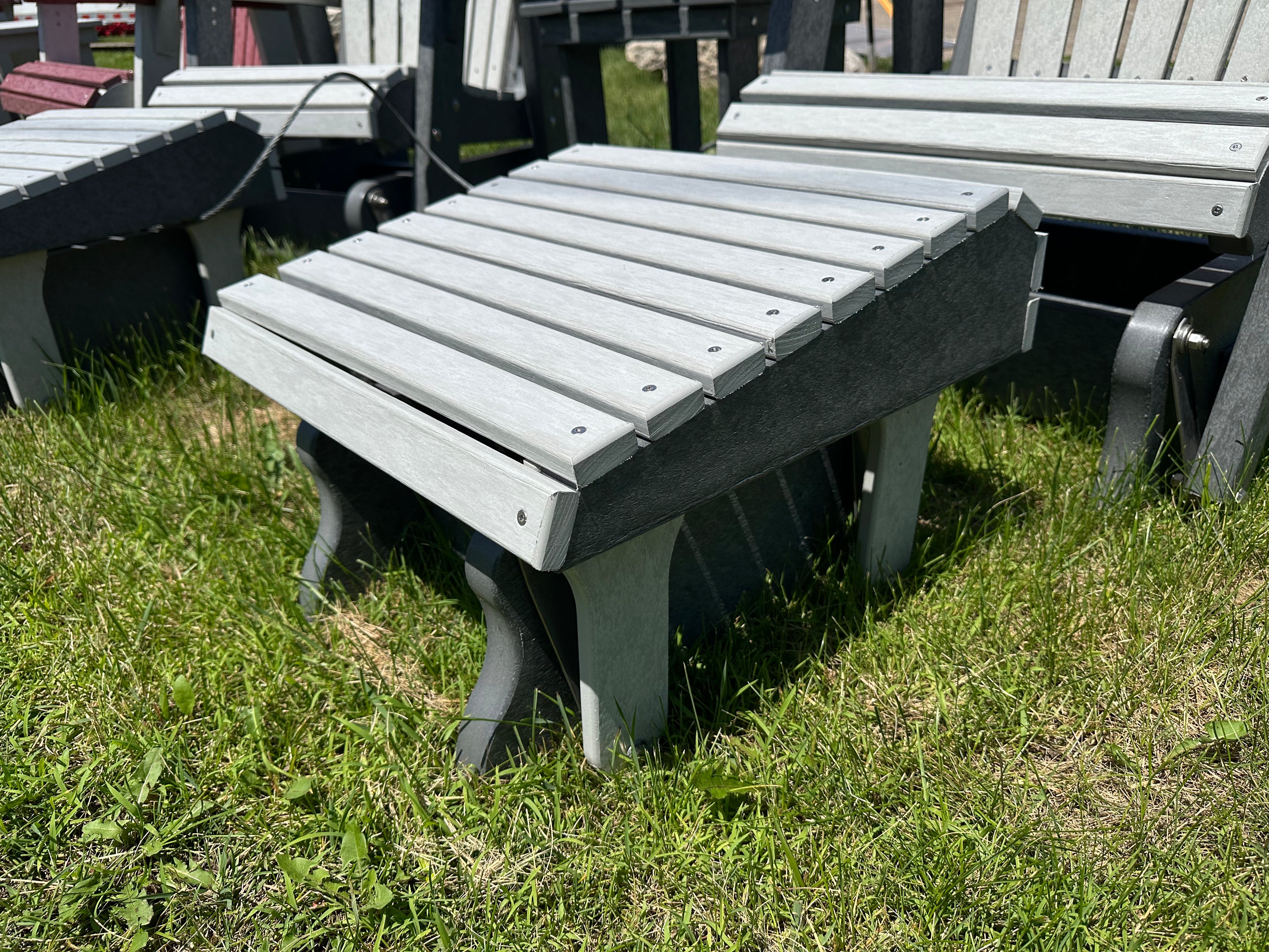 Gliding Foot Stool