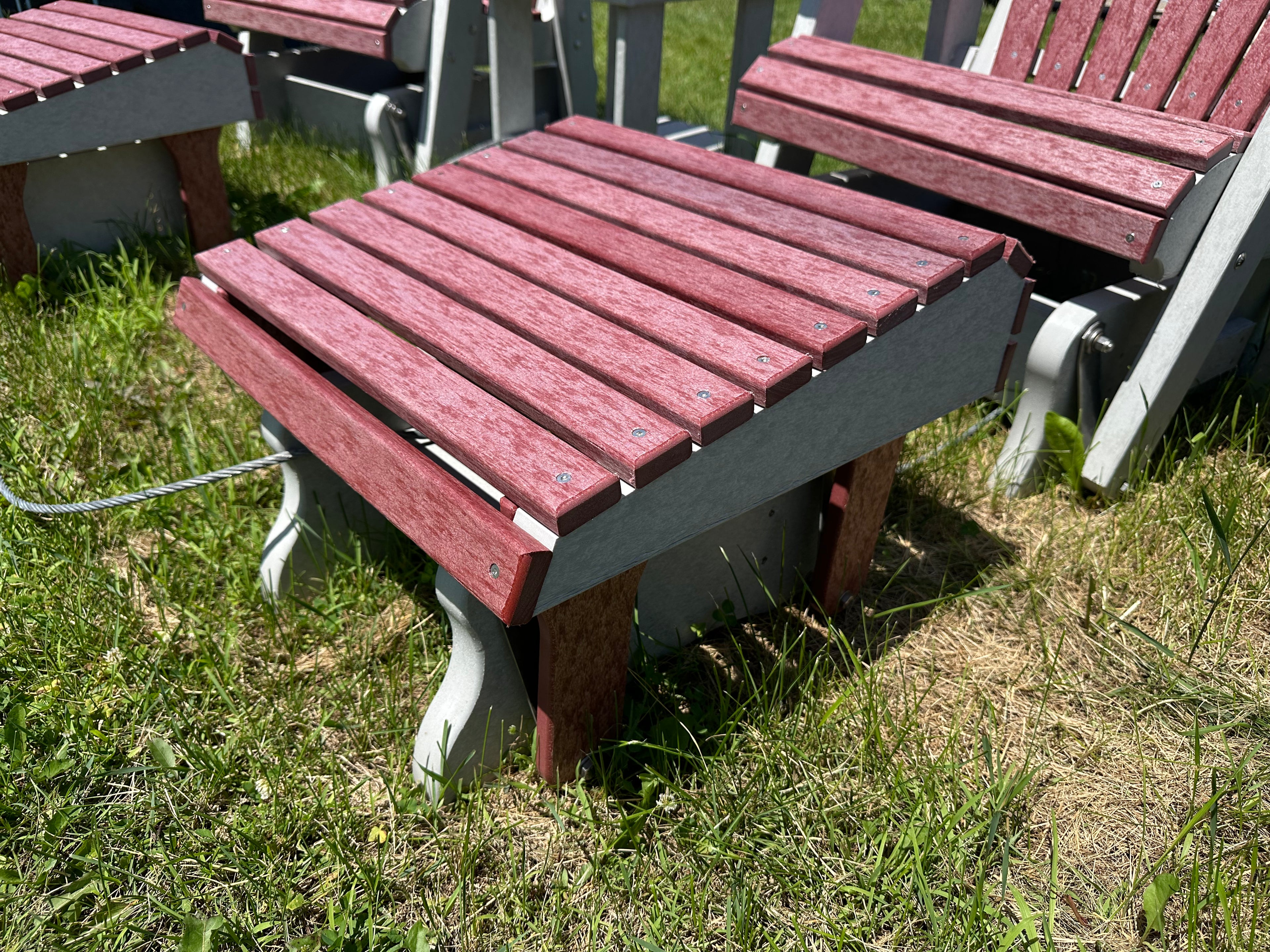 Gliding Foot Stool