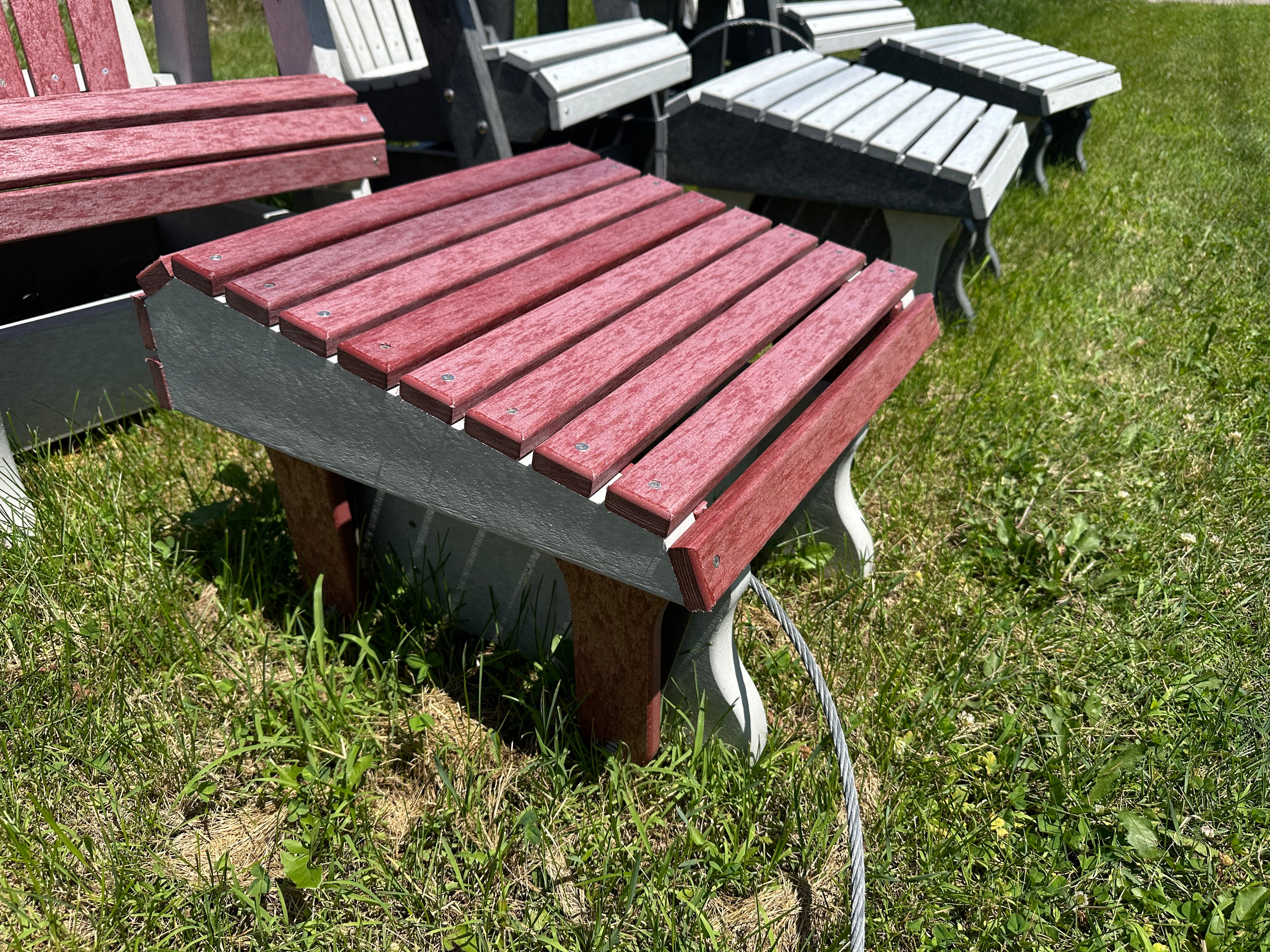 Gliding Foot Stool